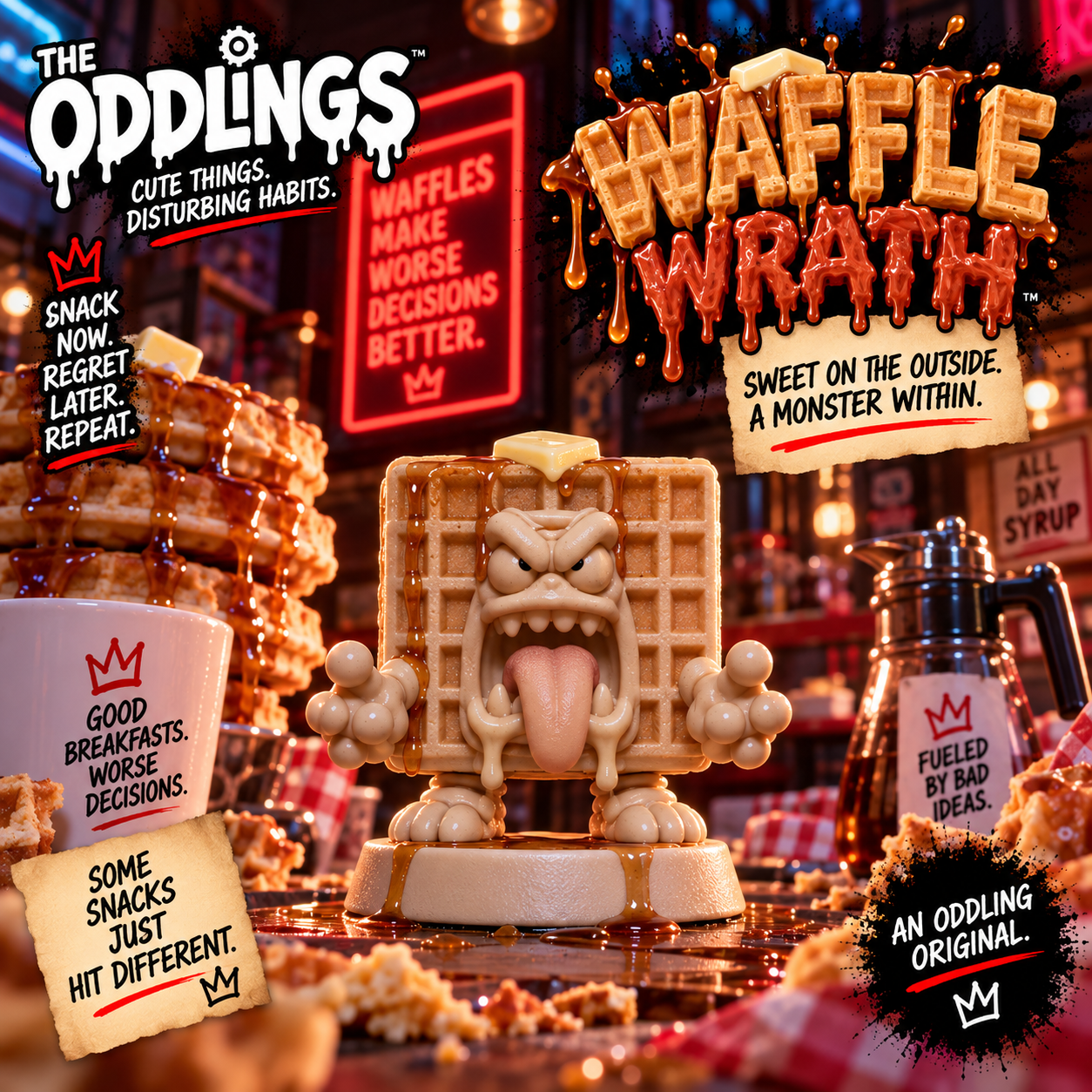 Waffle Wrath collection artwork